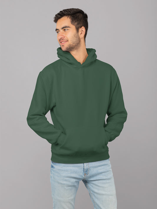 Unisex Full Sleeve Hoodie - Bottle Green