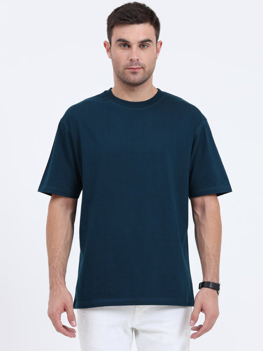 Unisex Oversized Classic T-Shirt - Petrol Blue