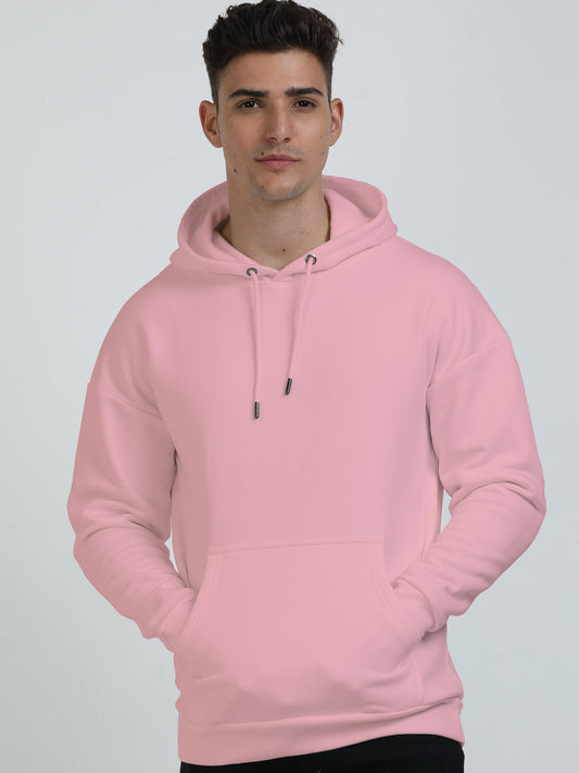 Unisex Heavyweight Oversized Hoodie - Light Pink