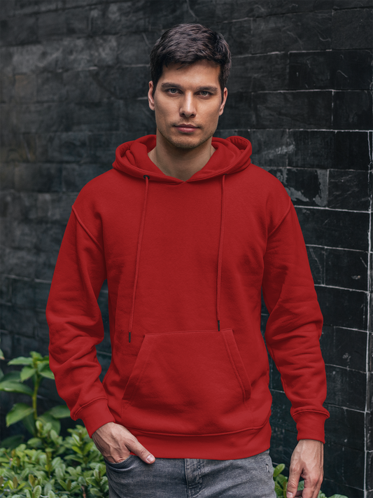 Unisex Full Sleeve Hoodie - Red