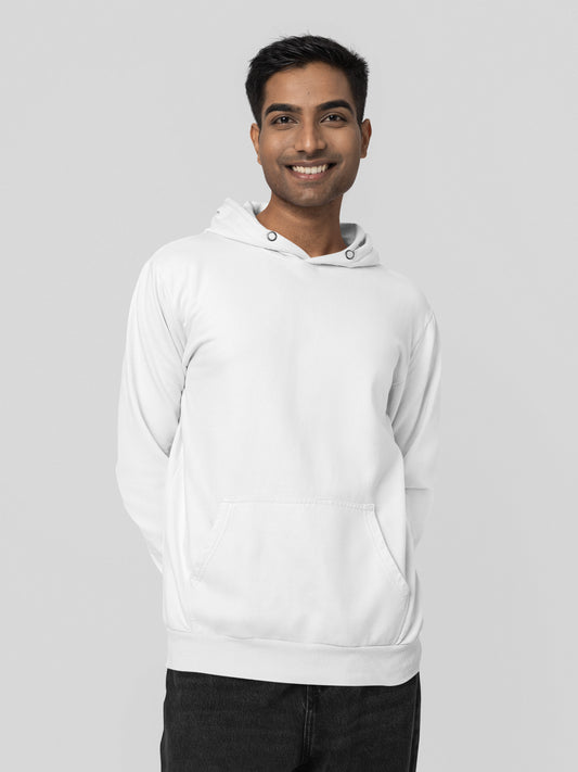 Unisex Full Sleeve Hoodie - White