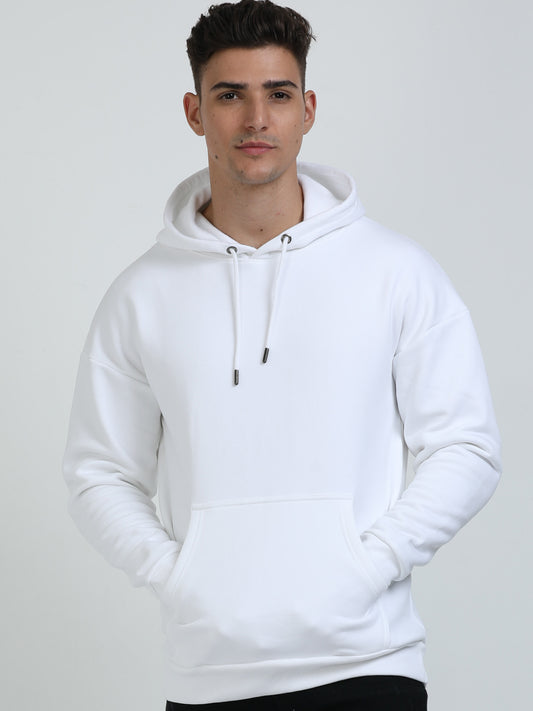 Unisex Heavyweight Oversized Hoodie - White