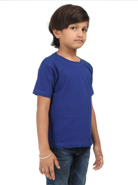 Boy Half Sleeve T-Shirt - Royal Blue