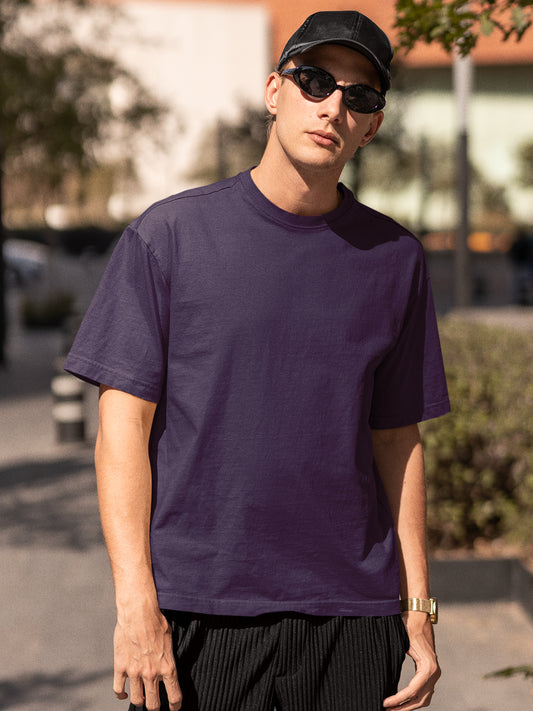 Unisex Oversized Classic T-Shirt - Purple