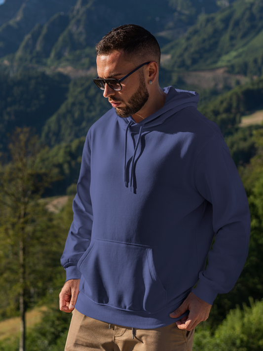 Unisex Full Sleeve Hoodie - Royal Blue