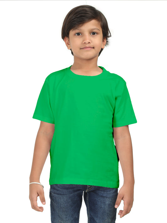 Boy Half Sleeve T-Shirt - Flag Green