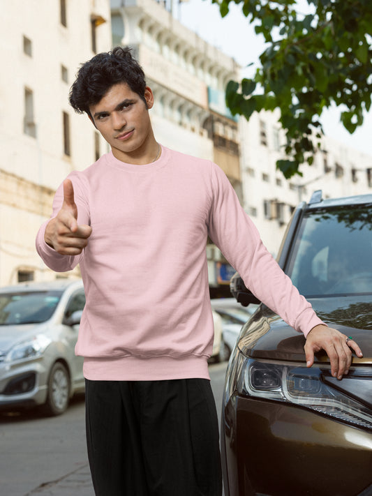 Unisex Sweatshirt - Light Pink