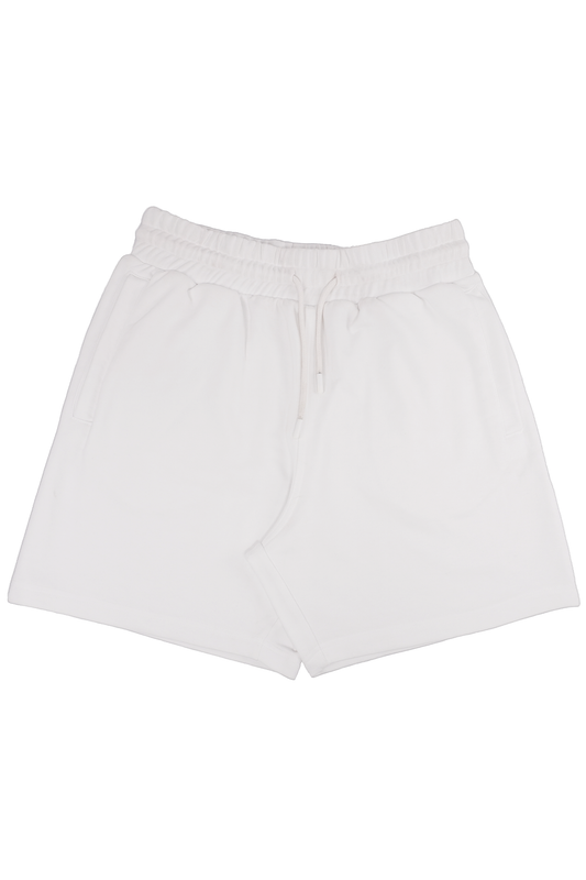 Unisex Terry Shorts - White