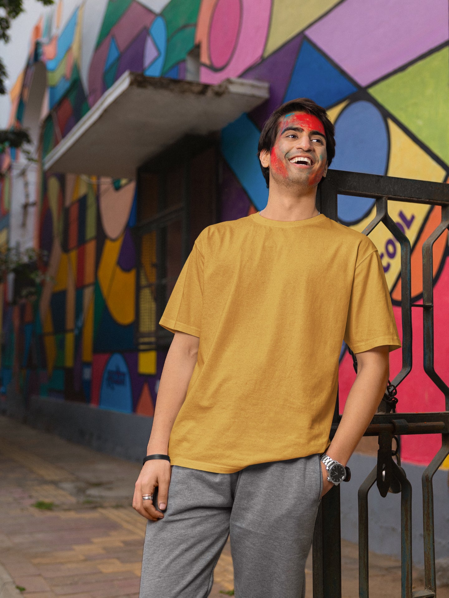 Unisex Oversized Classic T-Shirt - Mustard Yellow